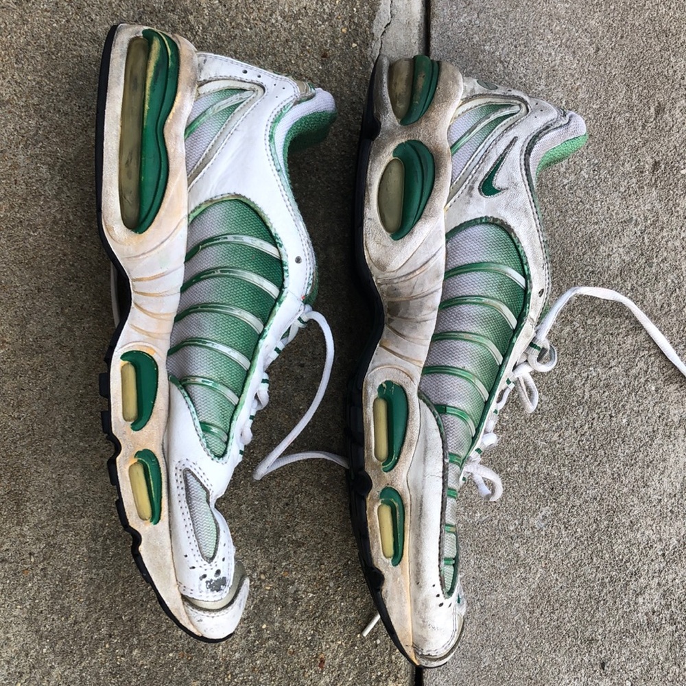 Nike Air Max Tailwind IV Green White RARE Size 13